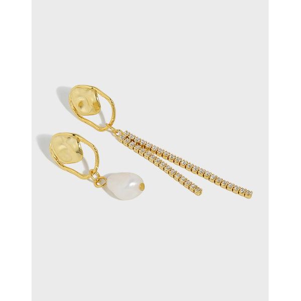 stud shanice 100% 925 sterling silver earrings ins niche irregular surface asymmetric micro-inlaid zircon baroque pearl gift, Golden;silver
stud shanice 100% 925 sterling silver earrings ins niche irregular surface asymmetric micro-inlaid zircon baroque pearl gift, Golden;silver