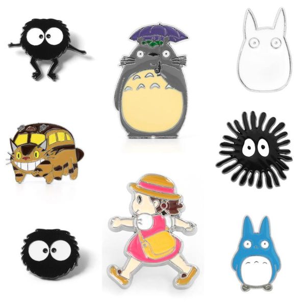 pins, brooches copper material totoro brooch spirited enamel pins fashion jewelry gifts movie novel hat bag lapel pin shirt bad, Gray
pins, brooches copper material totoro brooch spirited enamel pins fashion jewelry gifts movie novel hat bag lapel pin shirt bad, Gray