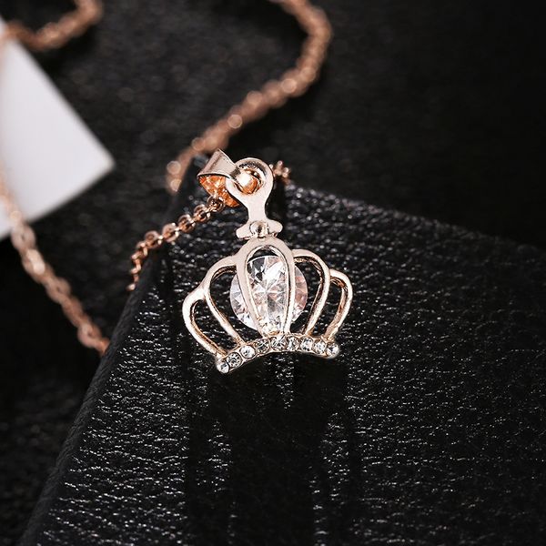 jewelry necklace women fashion trendsetter clavicle chain alloy diamond crown pendant accessories, Silver
jewelry necklace women fashion trendsetter clavicle chain alloy diamond crown pendant accessories, Silver