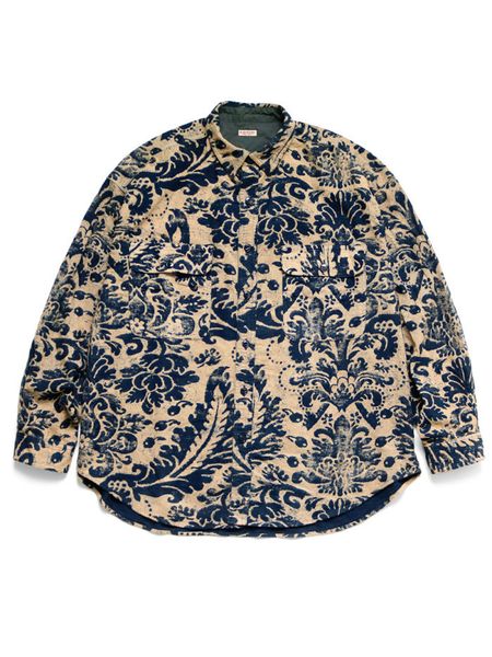 21aw kapital hirata and hiro madonna print loose long sleeve shirt jacket, White;black
21aw kapital hirata and hiro madonna print loose long sleeve shirt jacket, White;black