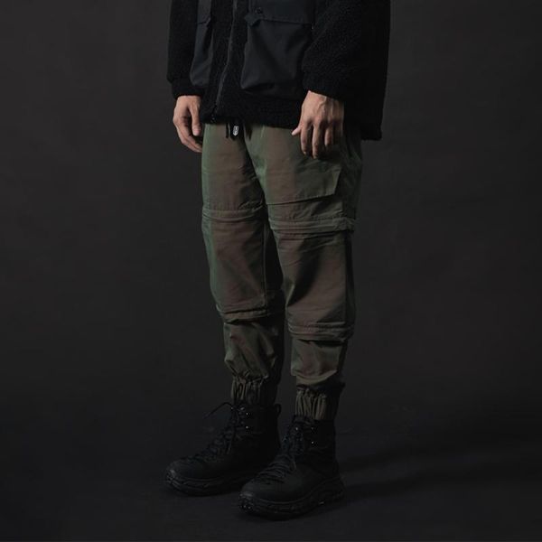 men's pants men trousers pupil travel transformable 3in1 tactical shorts joggers cargo-pants techwear streetwear harajuku, Black
men's pants men trousers pupil travel transformable 3in1 tactical shorts joggers cargo-pants techwear streetwear harajuku, Black