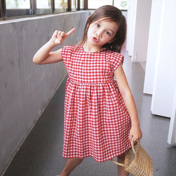 summer plaid girls black red girl dresses yellow children cotton sleeveless kids clothes princess party infant toddler baby kid, Red;yellow
summer plaid girls black red girl dresses yellow children cotton sleeveless kids clothes princess party infant toddler baby kid, Red;yellow