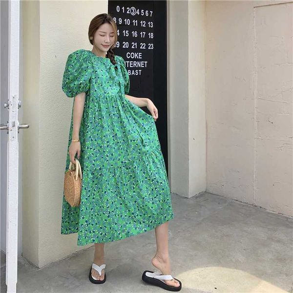 women elegant long boho dress summer vintage puff sleeve beach casual loose floral print vestidos 210529, Black;gray
women elegant long boho dress summer vintage puff sleeve beach casual loose floral print vestidos 210529, Black;gray