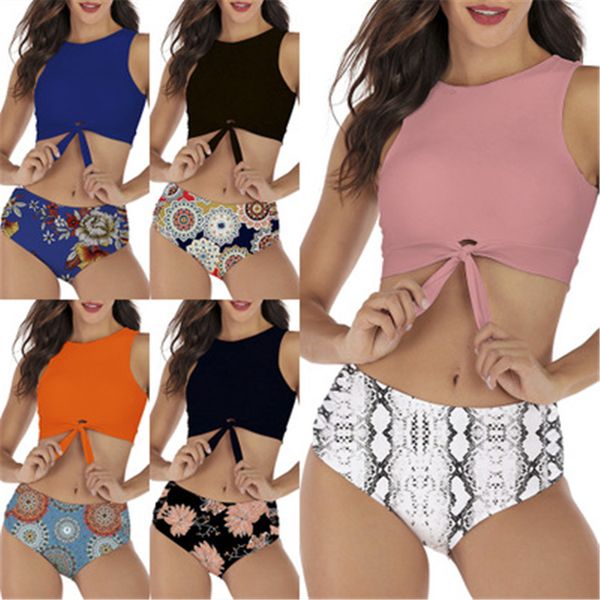 solid tie-front tank swimwear women swimsuit high waist bikini push up biquini bathing suit high neck bikinis 2021 mujer
solid tie-front tank swimwear women swimsuit high waist bikini push up biquini bathing suit high neck bikinis 2021 mujer
