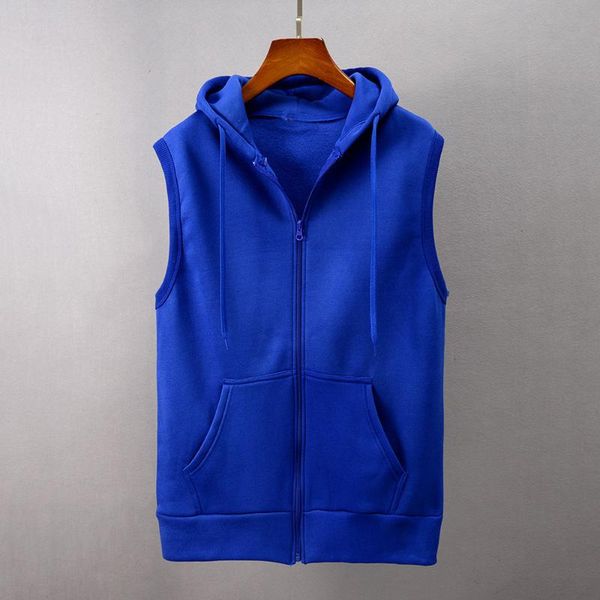 men' tank spring autumn vest men fashion solid color jacket zipper pockets waistcoat sleeveless hooded sport, White;black
men' tank spring autumn vest men fashion solid color jacket zipper pockets waistcoat sleeveless hooded sport, White;black