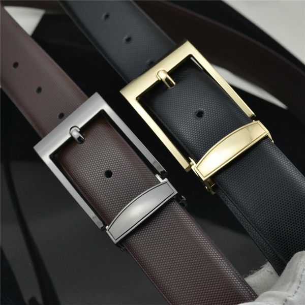 belts pin gold chrome buckle belt for men black brown white leather fashion designer casual pants luxury male waist tape
belts pin gold chrome buckle belt for men black brown white leather fashion designer casual pants luxury male waist tape