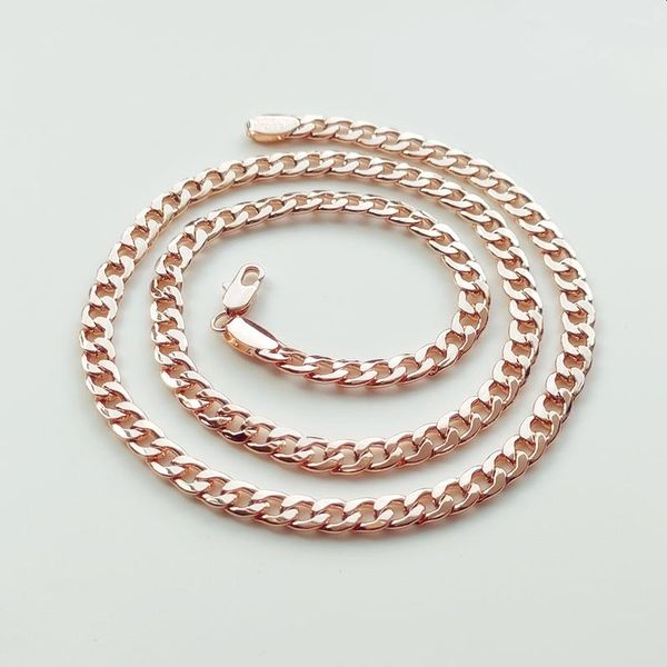chains 2021 trendy women men necklace 585 rose gold color jewelry bijouterie link chain 5mm 60cm long gift, Silver
chains 2021 trendy women men necklace 585 rose gold color jewelry bijouterie link chain 5mm 60cm long gift, Silver