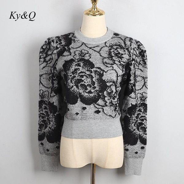 women's sweaters 2021 autumn puff sleeve short flower sweater round neck pullover lazy style fashion loose outer wear, White;black
women's sweaters 2021 autumn puff sleeve short flower sweater round neck pullover lazy style fashion loose outer wear, White;black