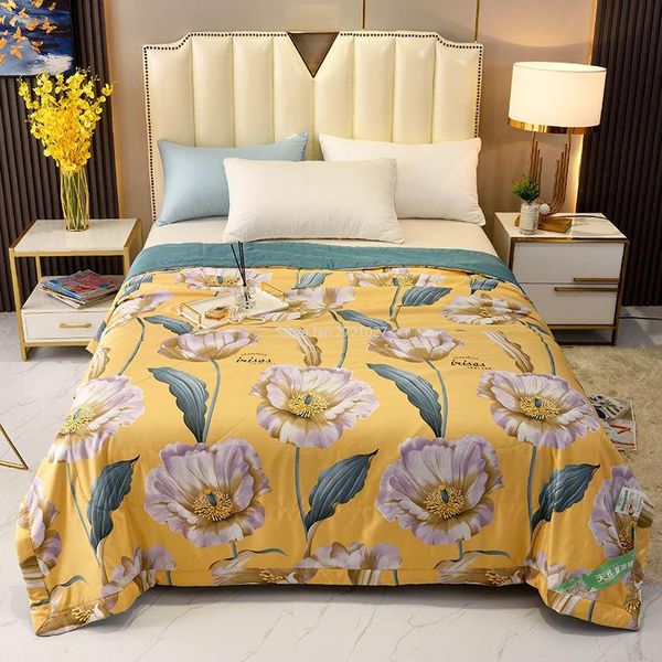 comforters & sets simple washable summer cool quilt single double air conditioning thin silk fresh printing
comforters & sets simple washable summer cool quilt single double air conditioning thin silk fresh printing