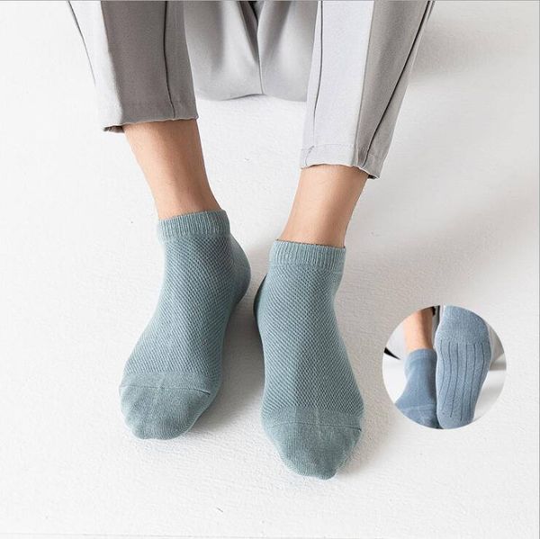 very good spring and summer mesh men's socks lnw095a nice college style hollow solid color sock sockings, Black
very good spring and summer mesh men's socks lnw095a nice college style hollow solid color sock sockings, Black