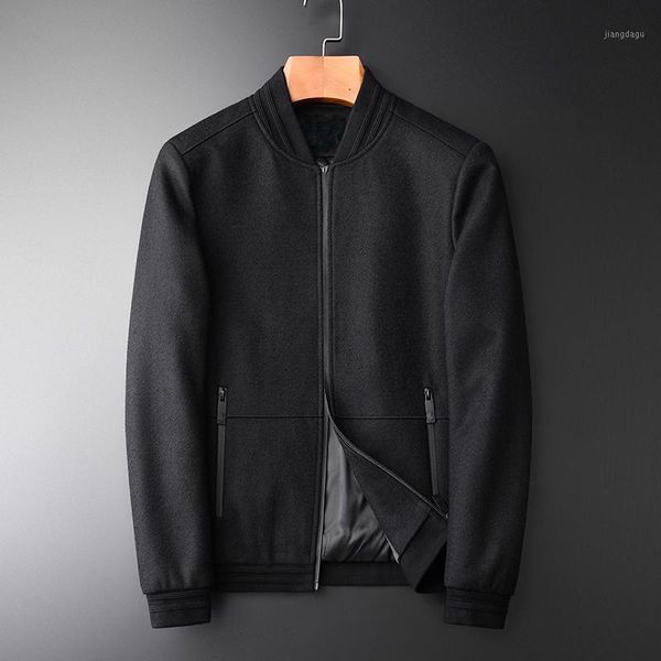 wool man jacket luxury thick baseball collar black mens jackets and coats autumn winter add padding male m-4xl men's, Black;brown
wool man jacket luxury thick baseball collar black mens jackets and coats autumn winter add padding male m-4xl men's, Black;brown