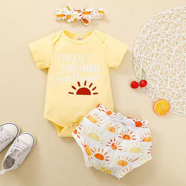 clothing sets born girl infant baby short sleeve letter romper sun print shorts outfits set party children vetement fille, White
clothing sets born girl infant baby short sleeve letter romper sun print shorts outfits set party children vetement fille, White