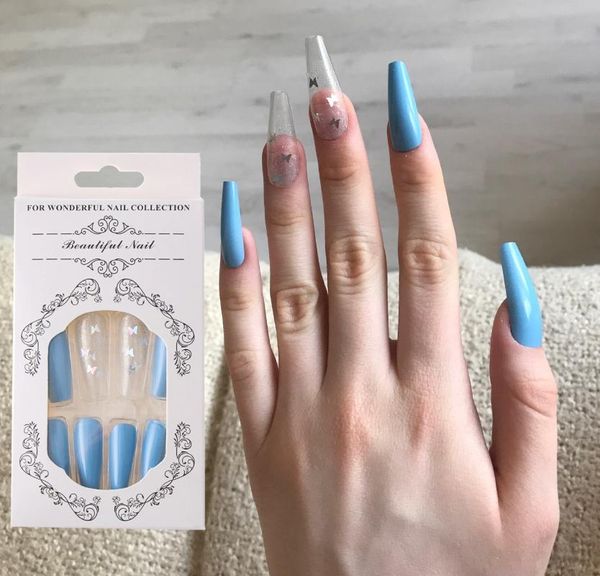 false nails professional fake overhead with adhesive tape coffin artificial tips butterfly designs press on set, Red;gold
false nails professional fake overhead with adhesive tape coffin artificial tips butterfly designs press on set, Red;gold