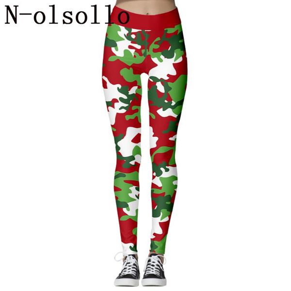 women's leggings n-olsollo 2021 christmas clothing 3d camouflage printed female high waist soft sporting trousers workout jeggings, Black
women's leggings n-olsollo 2021 christmas clothing 3d camouflage printed female high waist soft sporting trousers workout jeggings, Black