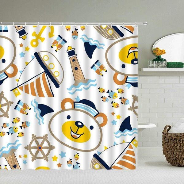 waterproof shower curtain cartoon cute printed bath fabric home decor children boy curtains with 12 hooks
waterproof shower curtain cartoon cute printed bath fabric home decor children boy curtains with 12 hooks