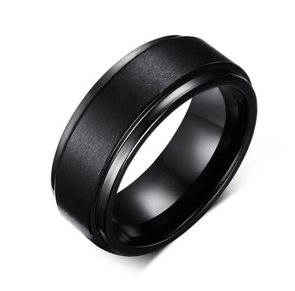 cluster rings men's engagement wedding black pure tungsten carbide matte brushed ring, Golden;silver
cluster rings men's engagement wedding black pure tungsten carbide matte brushed ring, Golden;silver