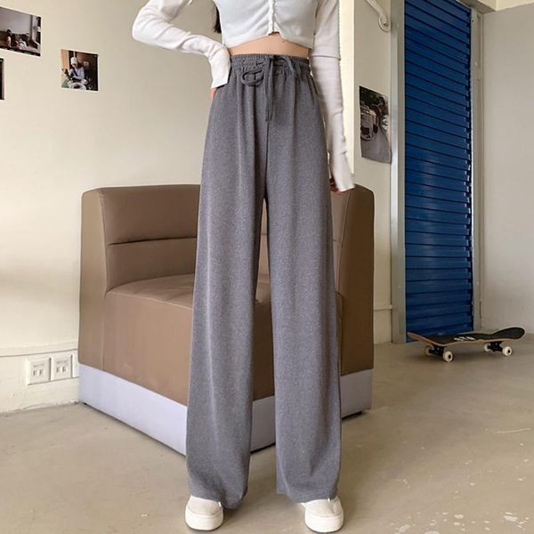 women's pants & capris rouyong 2021 drape high waist casual straight loose mopping, Black;white
women's pants & capris rouyong 2021 drape high waist casual straight loose mopping, Black;white