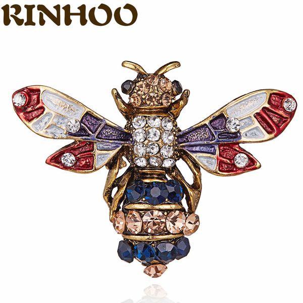 retro colorful crystal bee brooch insect collar pin brooches for women clothes scarf clip rhinestone brooch jewelry giftdio chan contact, Gray
retro colorful crystal bee brooch insect collar pin brooches for women clothes scarf clip rhinestone brooch jewelry giftdio chan contact, Gray
