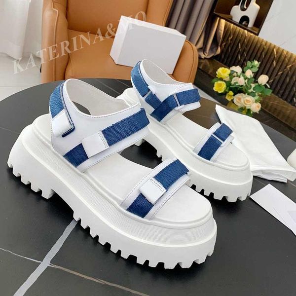 sandals brand women's stylish genuine leather summer mixed color ladies heighten flats platform shoes front rear strap, Black
sandals brand women's stylish genuine leather summer mixed color ladies heighten flats platform shoes front rear strap, Black