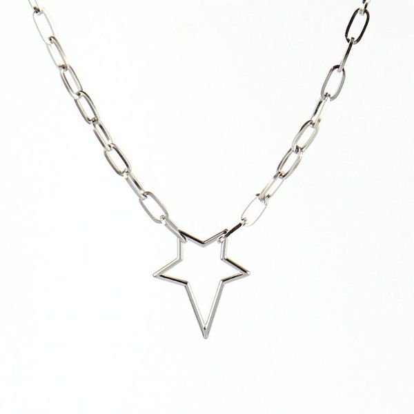 chains punk stainless steel necklaces for women necklace irregular star choker gold thick chain jewelry, Silver
chains punk stainless steel necklaces for women necklace irregular star choker gold thick chain jewelry, Silver