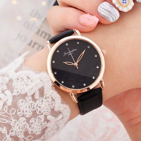 wristwatches elegant simple women's quartz leather band strap spin watch clock fashion casual retro watches female, Slivery;brown
wristwatches elegant simple women's quartz leather band strap spin watch clock fashion casual retro watches female, Slivery;brown
