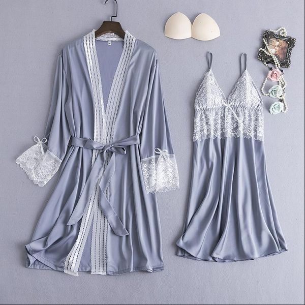 mechcitiz 2pcs sleep lounge womens sleepwears silk robe gown sets femme lingerie nightwear dress lace homewear bathrobe, Black;red
mechcitiz 2pcs sleep lounge womens sleepwears silk robe gown sets femme lingerie nightwear dress lace homewear bathrobe, Black;red