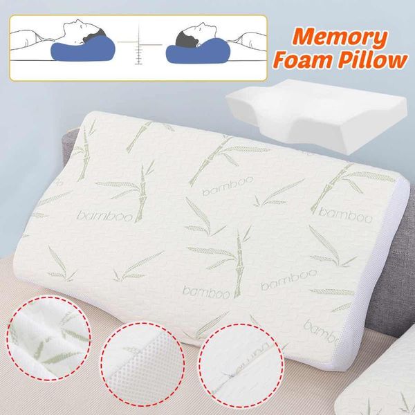 pillow memory foam orthopedic sleeping beding pillows 58x35x11cm butterfly shaped ergonomic cervical neck protection
pillow memory foam orthopedic sleeping beding pillows 58x35x11cm butterfly shaped ergonomic cervical neck protection