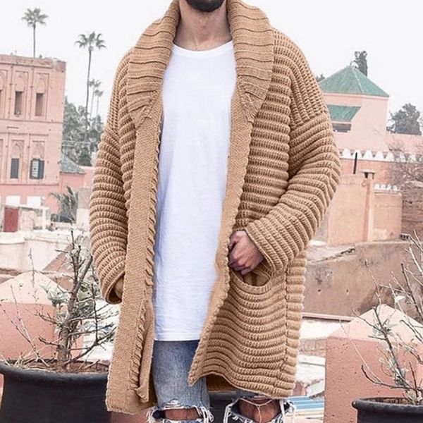 men's cardigan knitted solid color stylish vintage style long sleeve sweater cardigans v neck fall winter khaki, White;black
men's cardigan knitted solid color stylish vintage style long sleeve sweater cardigans v neck fall winter khaki, White;black
