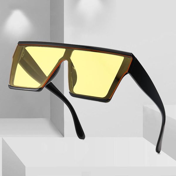 oversize shades windproof big farme sunglasses men siamese lens colorful seas goggles sport eyewear square glasses vintage gift, White;black
oversize shades windproof big farme sunglasses men siamese lens colorful seas goggles sport eyewear square glasses vintage gift, White;black
