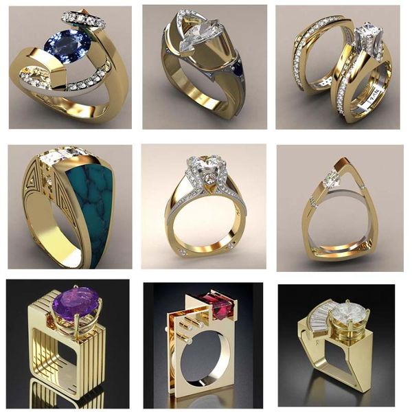 wedding rings vintage female zircon stone ring unique style crystal silver gold color promise engagement for women, Slivery;golden
wedding rings vintage female zircon stone ring unique style crystal silver gold color promise engagement for women, Slivery;golden