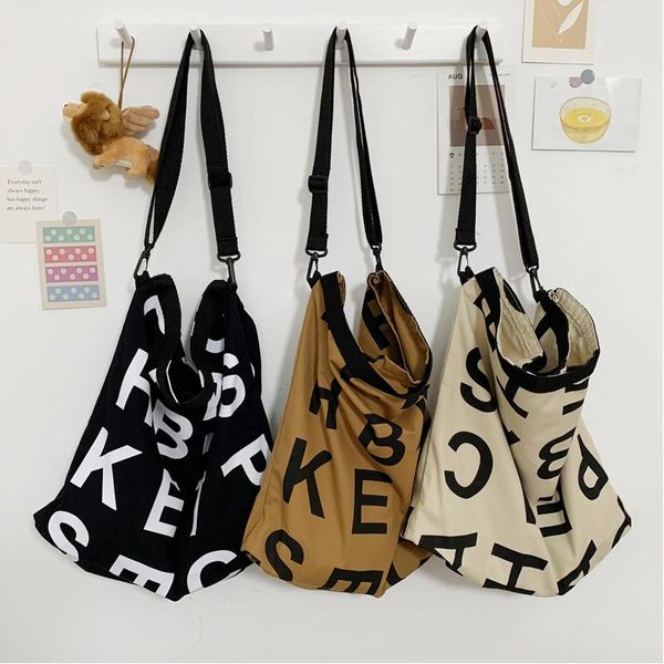 evening bags 2021 letter pattern casual women handbags waterproof nylon shoulder wear-resistant big tote
evening bags 2021 letter pattern casual women handbags waterproof nylon shoulder wear-resistant big tote