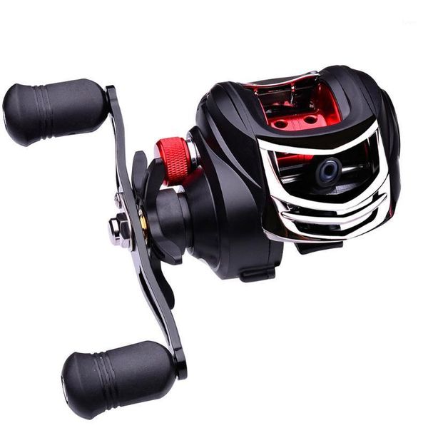 max drag fishing reel 7.2:1 bait casting aluminium alloy handle line spool freshwater black with red accessory baitcasting reels
max drag fishing reel 7.2:1 bait casting aluminium alloy handle line spool freshwater black with red accessory baitcasting reels