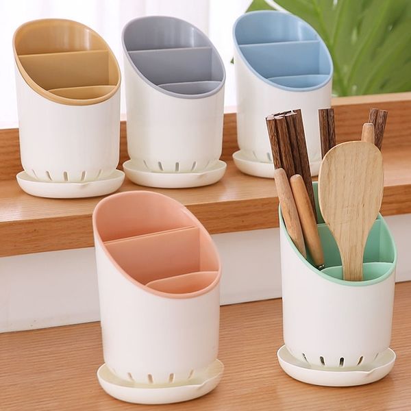 household spoon storage rack plastic barrel kitchen tableware creative holder draining chopstick cage
household spoon storage rack plastic barrel kitchen tableware creative holder draining chopstick cage