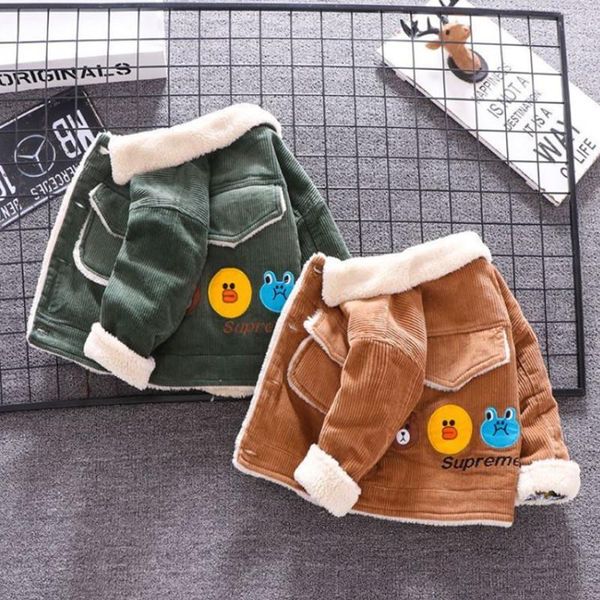 jackets baby boys jacket cotton warm velvet coat cartoon printed outwear for kids born 1-3y children's clothes 2021 winter, Blue;gray
jackets baby boys jacket cotton warm velvet coat cartoon printed outwear for kids born 1-3y children's clothes 2021 winter, Blue;gray
