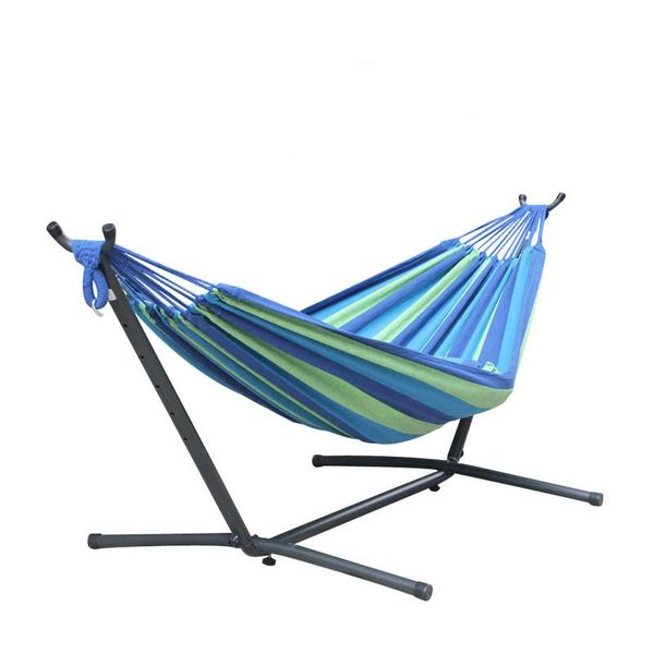 fashion hammock with iron shelf cotton canvas bracket outdoor garden casual camping hanging chair bed swing games & activities
fashion hammock with iron shelf cotton canvas bracket outdoor garden casual camping hanging chair bed swing games & activities