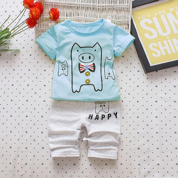 clothing sets kids children's t-shirt + pant suit piggy printing letter birthday gift thin and light 1-5t, White
clothing sets kids children's t-shirt + pant suit piggy printing letter birthday gift thin and light 1-5t, White