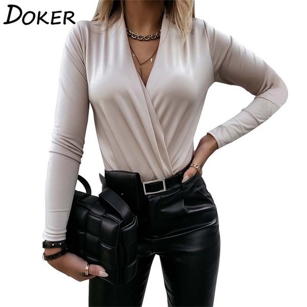 womens and blouses winter fashion v neck long sleeve elegant office ladies shirts casual plus size blouse femme ropa mujer 210604, White
womens and blouses winter fashion v neck long sleeve elegant office ladies shirts casual plus size blouse femme ropa mujer 210604, White