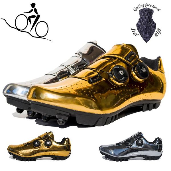 professional cycling shoes self-locking gold and silver men's spd mtb outdoor sports #37-48 footwear, Black
professional cycling shoes self-locking gold and silver men's spd mtb outdoor sports #37-48 footwear, Black
