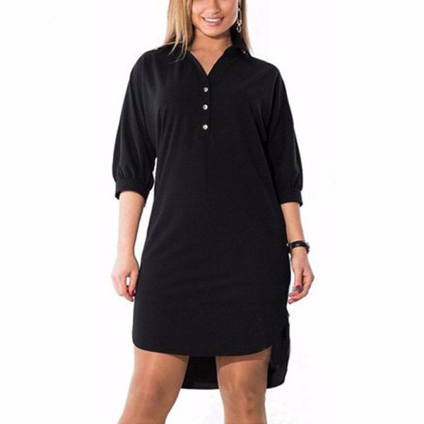 20215xl 6xl big size autumn dresses fashion long sleeve solid casual dress loose irregular midi shirt dress plus size women clothing, Black;gray
20215xl 6xl big size autumn dresses fashion long sleeve solid casual dress loose irregular midi shirt dress plus size women clothing, Black;gray