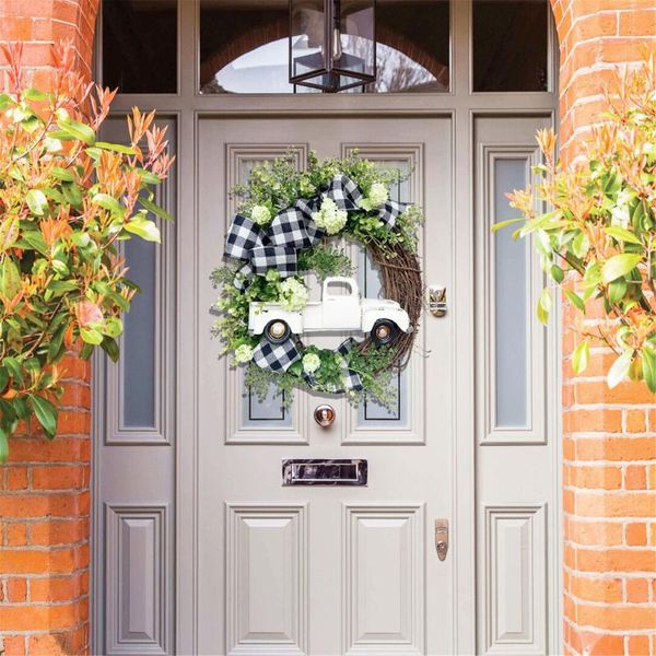 decorative flowers & wreaths summer farmhouse truck wreath latest way to welcome front door decor round hanging sign ucar garlands party 
decorative flowers & wreaths summer farmhouse truck wreath latest way to welcome front door decor round hanging sign ucar garlands party