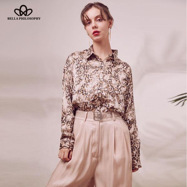 women's blouses & shirts bella philosophy autumn women fashion leopard blouse ladies casual turn-down collar shrit female long sleeve e, White
women's blouses & shirts bella philosophy autumn women fashion leopard blouse ladies casual turn-down collar shrit female long sleeve e, White