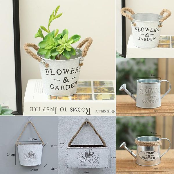 vintage flower pot small iron bucket planter succulent plant flowerpot wedding party gift flowers home garden decoration planters & pots
vintage flower pot small iron bucket planter succulent plant flowerpot wedding party gift flowers home garden decoration planters & pots