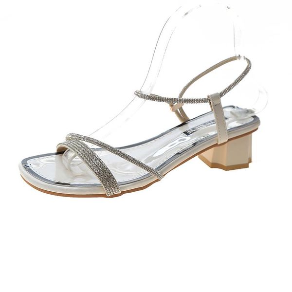 sandals women's nice shoes summer for women vogue rhinestone open toe chunky heel square head high heels, Black
sandals women's nice shoes summer for women vogue rhinestone open toe chunky heel square head high heels, Black