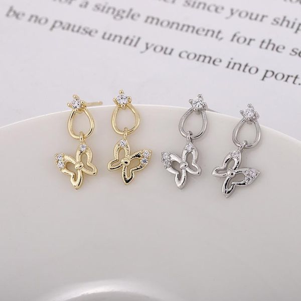 stud fashion butterfly earrings female simple temperament ladies net red personality face thin, Golden;silver
stud fashion butterfly earrings female simple temperament ladies net red personality face thin, Golden;silver