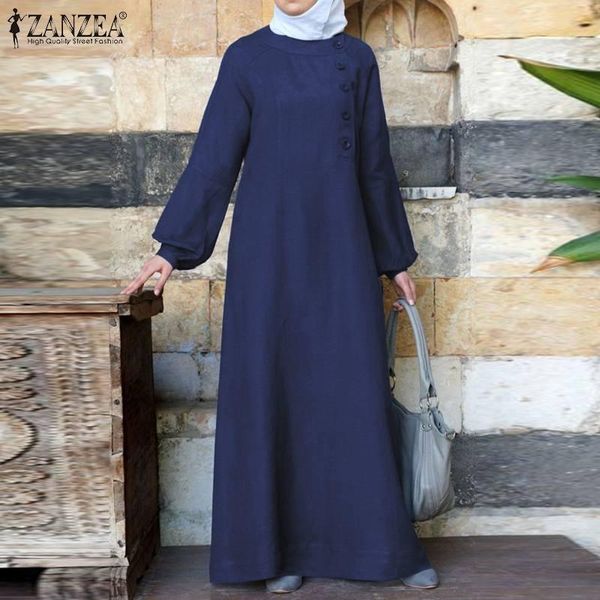 casual dresses zanzea women's sundress autumn long sleeve muslim dress female button solid maxi kaftan robe femme plus size 5xl vestido, Black;gray
casual dresses zanzea women's sundress autumn long sleeve muslim dress female button solid maxi kaftan robe femme plus size 5xl vestido, Black;gray