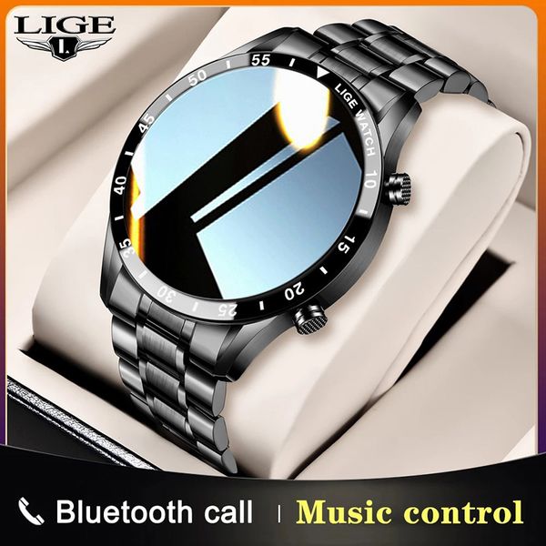 lige 2021 new smart watch men full touch screen sports fitness watch waterproof bluetooth call for android ios smartwatch mens, Slivery;brown
lige 2021 new smart watch men full touch screen sports fitness watch waterproof bluetooth call for android ios smartwatch mens, Slivery;brown