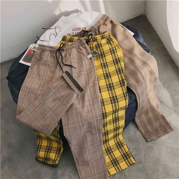 privathinker men women korean black plaid casual pants mens streetwear harem pants male checkered trousers plus size 210714
privathinker men women korean black plaid casual pants mens streetwear harem pants male checkered trousers plus size 210714