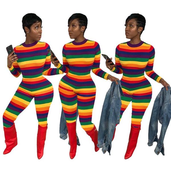 women's jumpsuits & rompers suit jumpsuit printed stripe tight fall rainbow digital printing fashion casual, Black;white
women's jumpsuits & rompers suit jumpsuit printed stripe tight fall rainbow digital printing fashion casual, Black;white