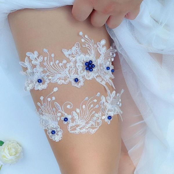 wedding sashes flower beading embroidery garter ivory garters for women female bride thigh ring bridal leg, White
wedding sashes flower beading embroidery garter ivory garters for women female bride thigh ring bridal leg, White