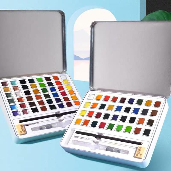gift sets 2021 pearlescent solid watercolor paint set 12/36/48 color portable for beginners art painting supplies artist
gift sets 2021 pearlescent solid watercolor paint set 12/36/48 color portable for beginners art painting supplies artist